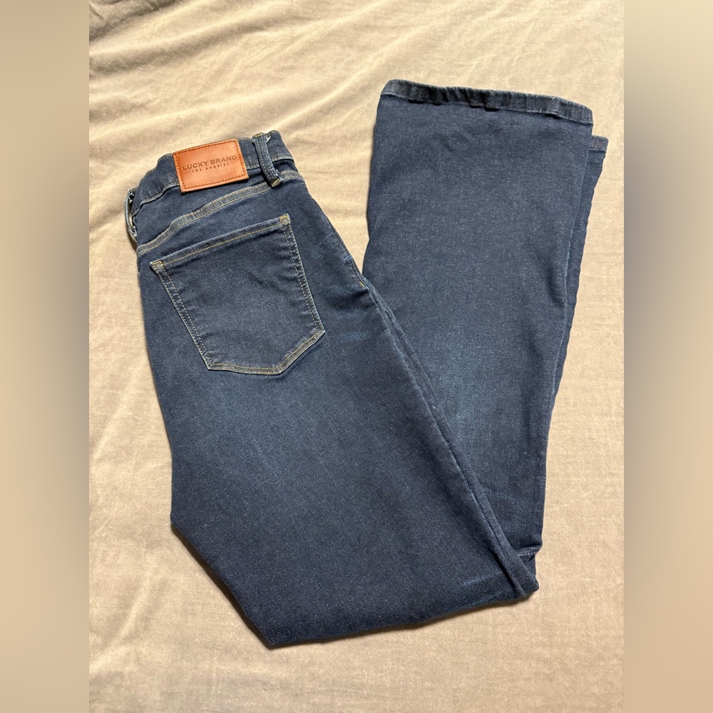 Lucky Brand Women’s Dark Blue Flare Jeans